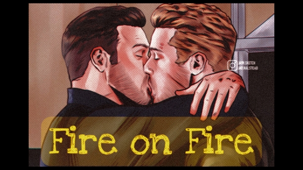 Fanfic / Fanfiction Fire on Fire (Buck e Eddie, Buddie 9-1-1-).