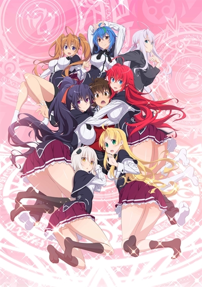 High school dxd reagindo ao issei as 