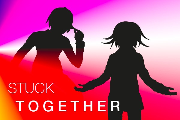 Fanfic / Fanfiction Stuck together - Kokichi x Shuichi