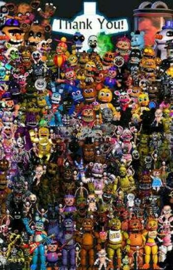 nome e foto de todos os animatronics