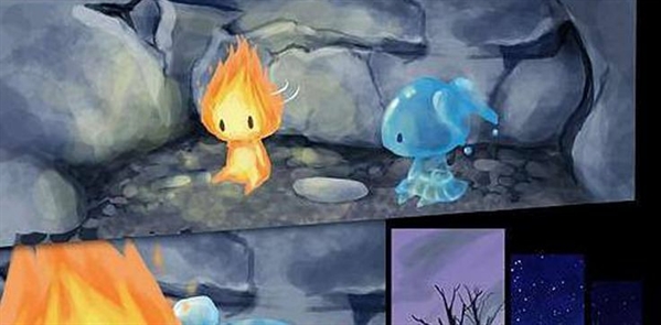 Fanfic / Fanfiction The fire and the water