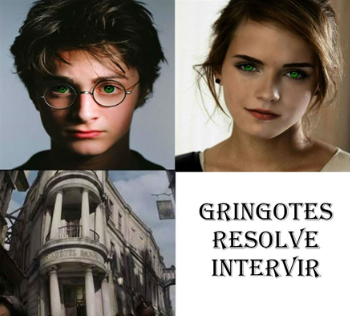 Fanfic / Fanfiction Lendo, 'Gringotes resolve intervir'