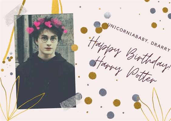 Fanfic / Fanfiction Happy Bday Harry Potter Oneshot - Drarry