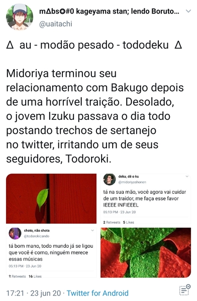 História Conhecendo a Felicidade. - TodoDeku. - Mais brincadeiras pesadas.  - História escrita por TheLuckie_ - Spirit Fanfics e Histórias