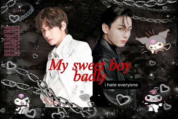 Fanfic / Fanfiction My sweet boy badly (Taekook-Vkook,Namjin e YoonSeokMin)
