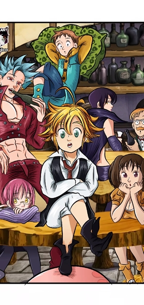 39 ideias de Capas Manga Nanatsu no Taizai