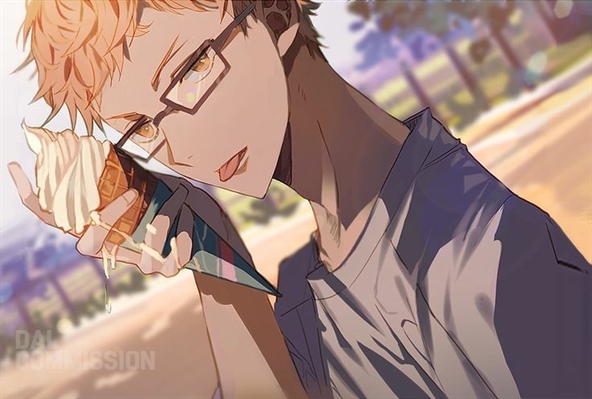 Fanfic / Fanfiction Uma ajudinha. (Tsukishima x Reader)