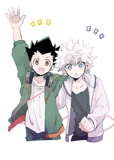 Fanfic / Fanfiction Amei te conhecer! (Killua x reader x Gon)