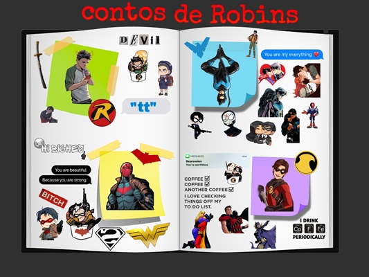 Fanfic / Fanfiction Contos de Robins