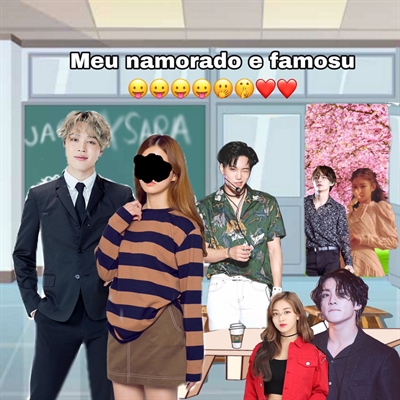 Fanfic / Fanfiction Meu namorado eh famoso- imagine sn e Jimim