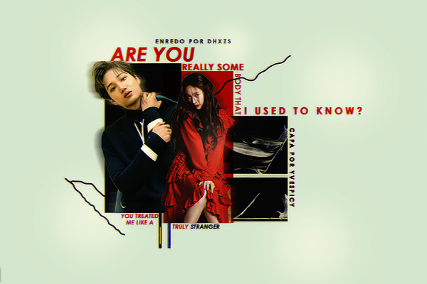 Fanfic / Fanfiction Are you really somebody that I used to know?