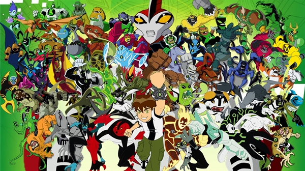 Todo dia um alien novo do Ben 10, até chegar no 10.000