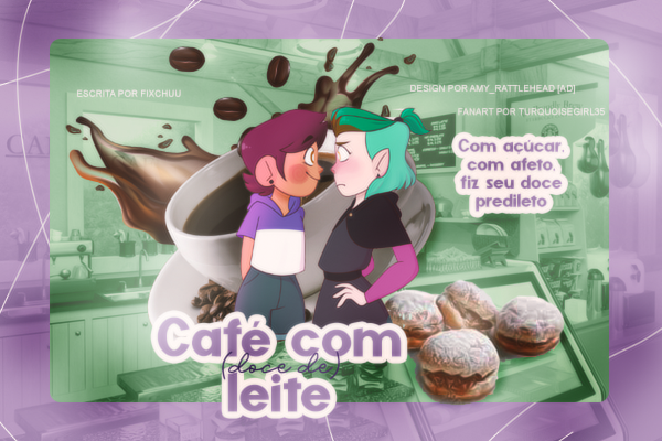 Fanfic / Fanfiction Café com (doce de) leite (Lumity)