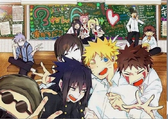 Fanfic / Fanfiction Konoha School- Naruto estilo colegial