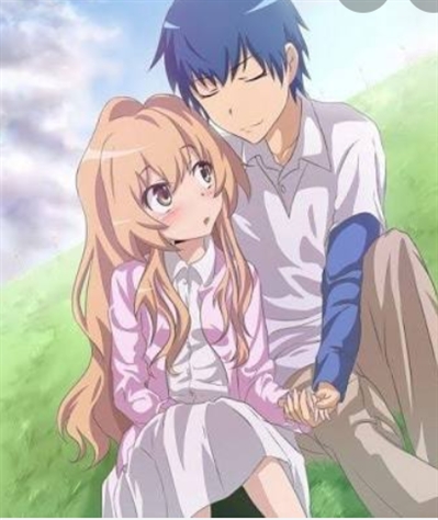 Taiga e Ryuuji casados