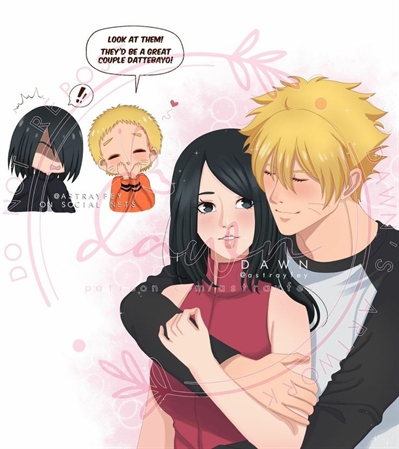 História Boruto Uzumaki e Sarada Uchiha - História escrita por Arthur123321  - Spirit Fanfics e Histórias