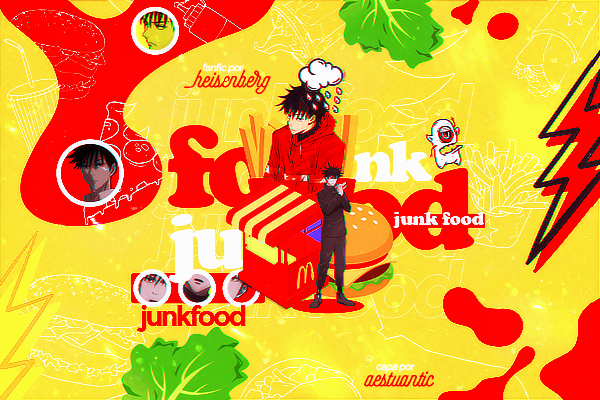 Fanfic / Fanfiction Junk Food (Imagine Fushiguro Megumi)