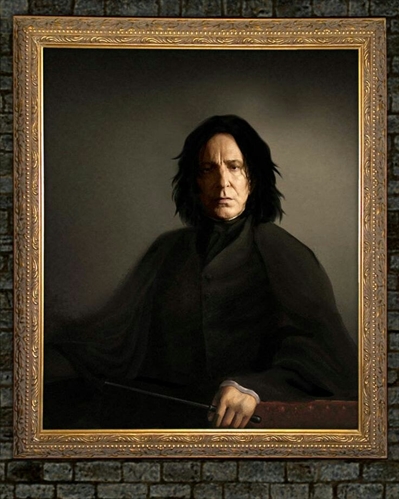 Fanfic / Fanfiction O Retrato de Severus Snape