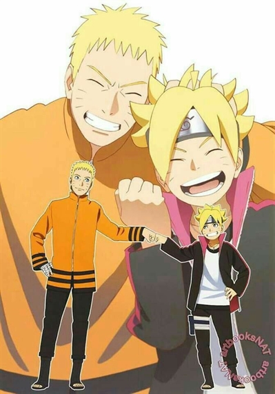 História Hístoria Amor de pai para seu filho (Naruto e Boruto