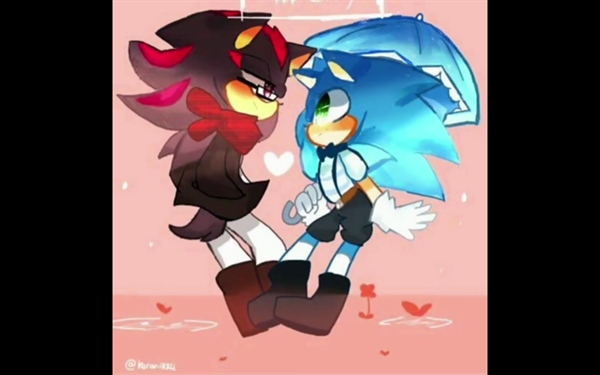 sonic x shadow - yaoi ship it - sonic