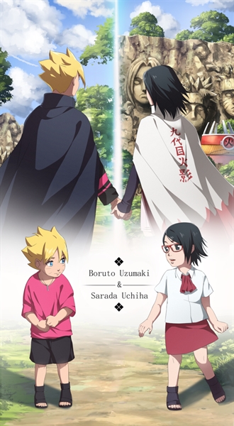 sarada e boruto - Desenho de boruto_uzumakl - Gartic