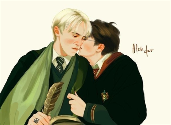 Fanfic / Fanfiction Minha Cadelinha (DRARRY) - omegaverse