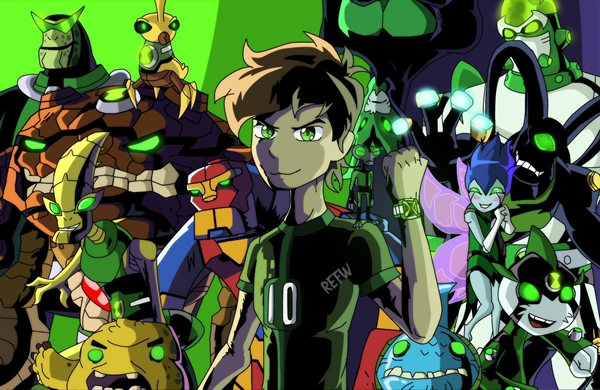 Fanfic / Fanfiction Ben 10 x Justiça Jovem