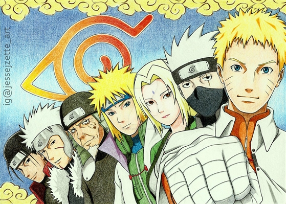 História Naruto: O legado do quarto hokage (Lançamento segundo arco) -  História escrita por Michikatsu_Tsugikuni - Spirit Fanfics e Histórias