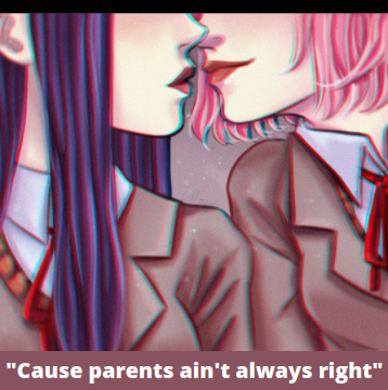 Fanfic / Fanfiction "Cause parents ain't always right"-Natsuri