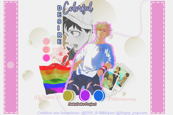 Fanfic / Fanfiction Colorful desire