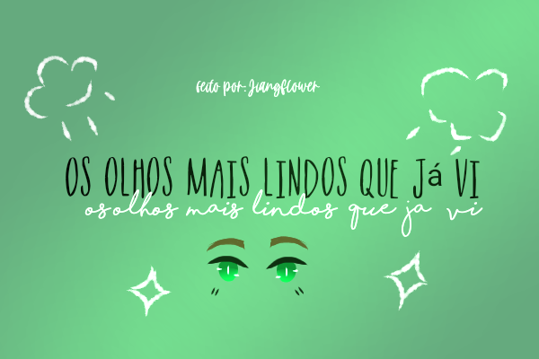 História Oque os olhos não vê o coração verá - Uma última palavra -  História escrita por Lolisinhas - Spirit Fanfics e Histórias