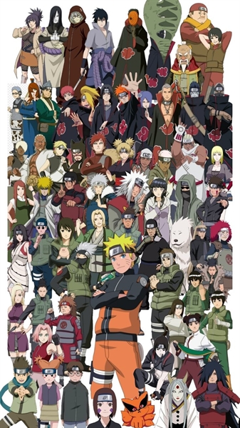 Todos os membros da akatsuki