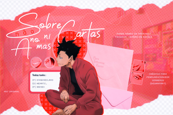 Fanfic / Fanfiction Sobre cartas (não) anônimas (Imagine Tetsurou Kuroo)