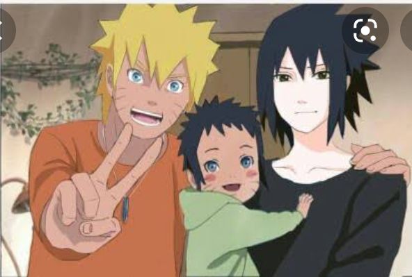 Como seria um filho do Naruto e do sasuke