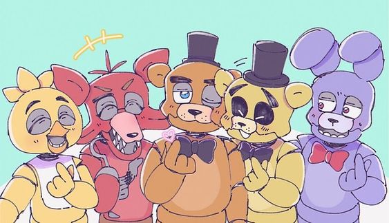 História A história de cada Animatronic de FNAF - História escrita por  Monhy_2201 - Spirit Fanfics e Histórias