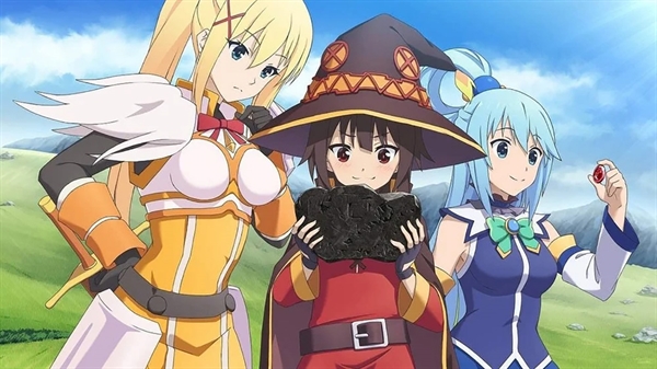 Fanfic / Fanfiction E se Aqua, Megumin e Darkness fossem ao Japão?