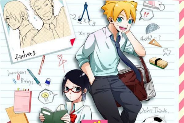 História A filha de Boruto e Sarada - História escrita por Naomeuchiha0090  - Spirit Fanfics e Histórias