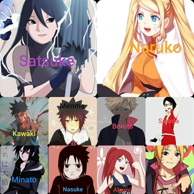 O dia que o sasuke esqueceu o nome da sua própria filha 