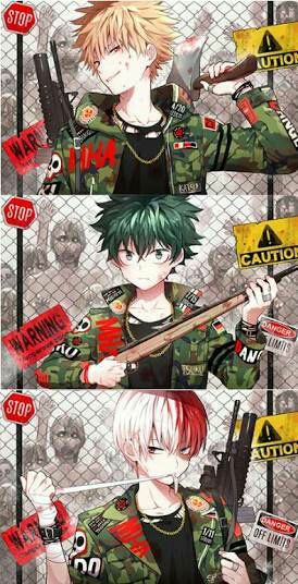 Fanfic / Fanfiction Apocalipse zumbi: Boku no hero