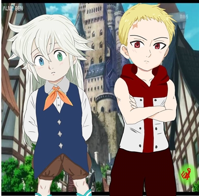 Nanatsu no taizai Lancelot, filho de Ban e Elaine