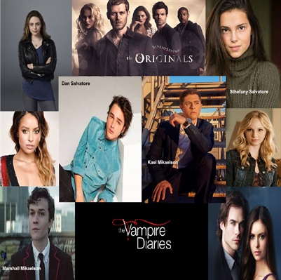 A Dama de Negro - Blog Oficial da Fanfic: Novos personagens! - Família  Mikaelson