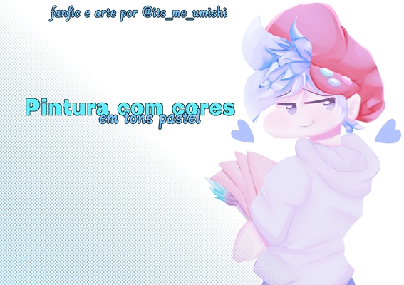 Fanfic / Fanfiction Pintura com cores em tons pastel--(FNF Soft)