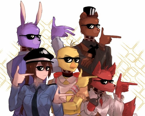 Fanfic / Fanfiction The squad - Imagine FNAFXLeitor