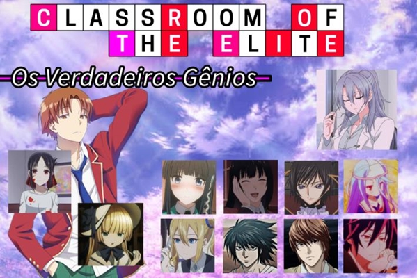 Adivinhe os nomes dos personagens  Classroom Of The Elite - Test