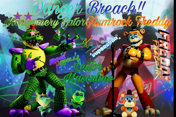 Fanfic / Fanfiction Danger Breach!! Montgomery x (LeitorMasculino) x Freddy