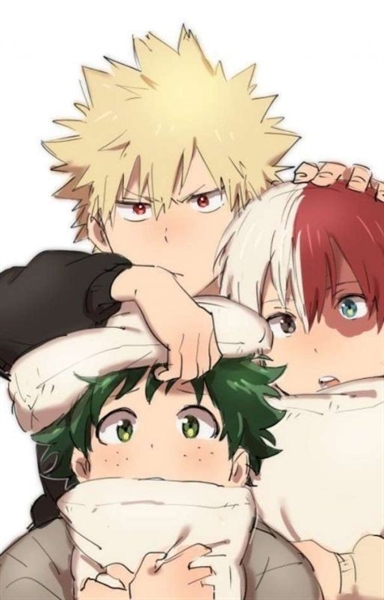 Fanfic / Fanfiction Um amor a três. (Todobakudeku)