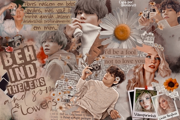 Fanfic / Fanfiction Behind the lens and some flowers - Kim Taehyung - SHORT