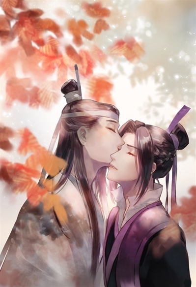 Anime, Mo Dao Zu Shi, Jiang Cheng, Jiang Wanyin, Kiss, Lan Huan