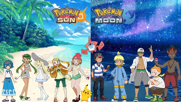 Amourshipping ash and Serena alola  Pokemon, Pokemon sun, Pokemon ash and  serena