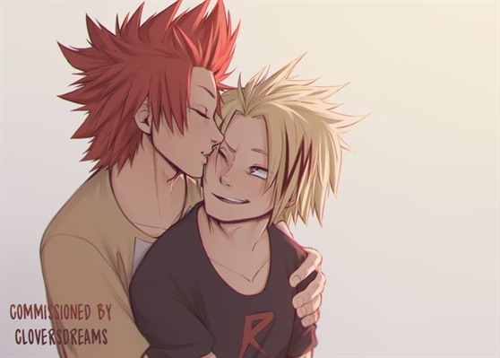 Fanfic / Fanfiction Venha ser feliz comigo, Kaminari...(Kirikami)